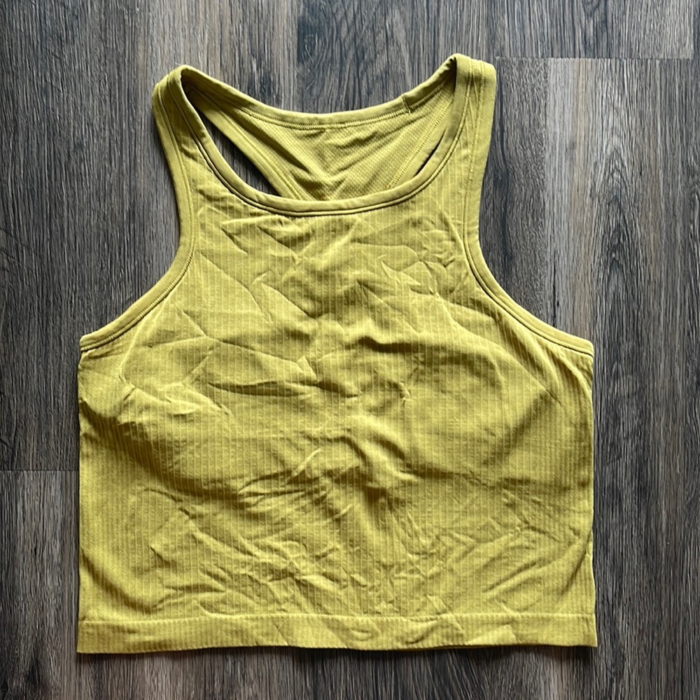 Lululemon Ebb To Street Racerback Crop Tank